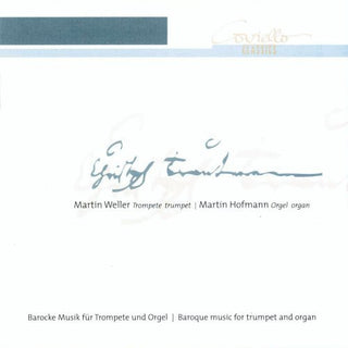 the album cover for Martin Weller - Barocke Musik Fur Trompete