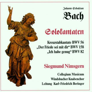 the album cover for J Bach S / Windsbacher Knabenchor - Solo Cantatas: Kreuzstab