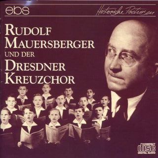 the album cover for Greaves / Mauersberger - Mauersberger & Der Dresdner