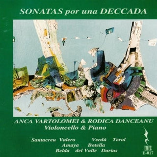 the album cover for Bartolomei / Danceanu - Sonatas Por Una Deccada