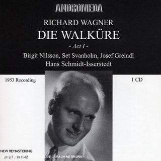 the album cover for Wagner / Nilsson / Svanholm / Greindl / Hamburg - Die Walkure-Akt 1