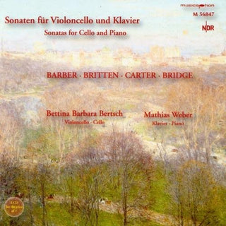 the album cover for Bettina Barbara Bertsch - Cello Recital: Bertsch Bettin
