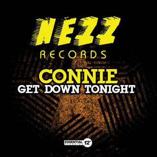 the album cover for Connie - Get Down Tonight