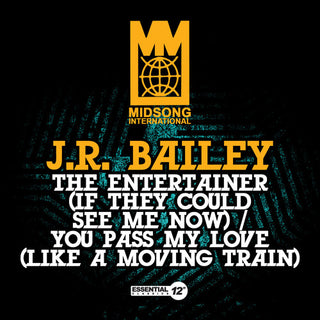 the album cover for J Bailey R - Entertainer (If They Could See Me Now) / You Pass
