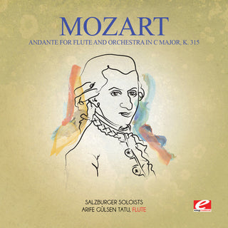 the album cover for Mozart - Andante for Flute & Orchestra in C Major K. 315