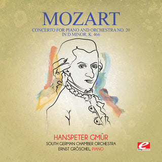 the album cover for South German Chamber Orchestra - Concerto for Piano & Orchestra No. 20 in D minor K
