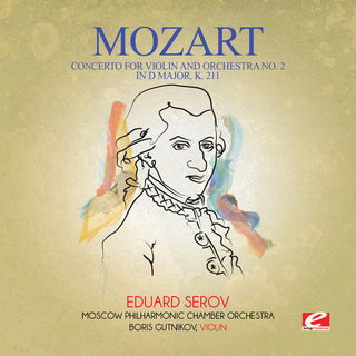 the album cover for Moscow Philharmonic Chamber Orchestra - Concerto for Violin & Orchestra No. 2 in D Major K