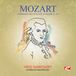 the album cover for Bamberger Philharmonic - Symphony No. 33 in B-Flat Major K. 319