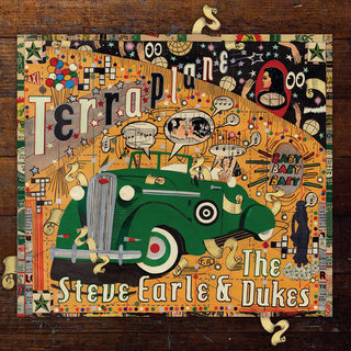 the album cover for Steve Earle & The Dukes - Terraplane