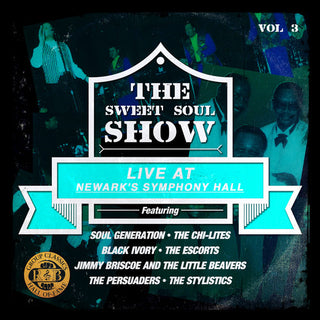 the album cover for Persuaders / Stylistics - Sweet Soul Show: Live at Newark's Symphony Hall 3