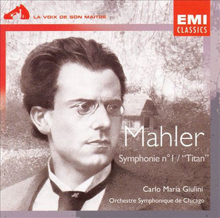the album cover for Carlo Giulini Maria / Chicago Symphony Orchestra - Mahler Symphony No. 1