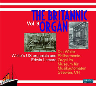 the album cover for Eddy / Baldwin / Farnam / Epstein / Lemare - Britannic Organ 9