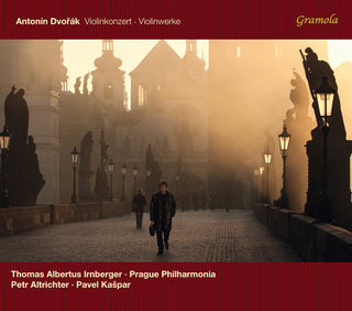 the album cover for Dvorak / Irnberger / Altrichter / Kaspar / Prague - Violinkonzert & Violinwerke