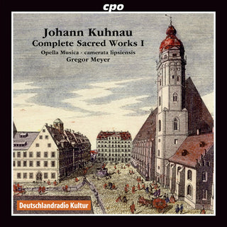 the album cover for Kuhnau / Meyer / Opella Musica - Comp Sacred Works 1