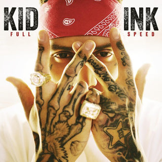 the album cover for Kid Ink - Full Speed