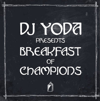 the album cover for Dj Yoda - Breakfast of Champions