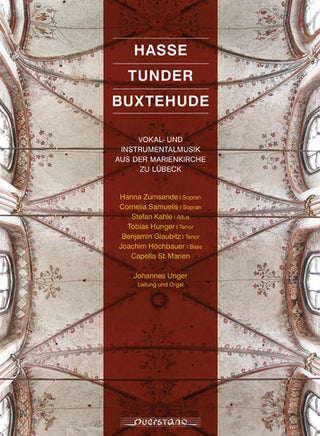 the album cover for Hasse / Capella St Marien - Vocal & Instrumental Works for St. Mary's Lubeck