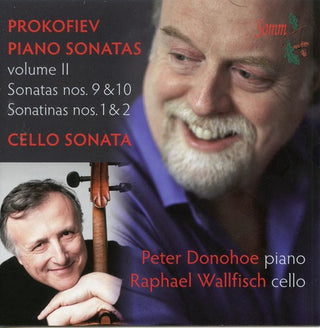 the album cover for Prokofiev / Donohoe / Wallfisch - Piano Sonatas Volume II