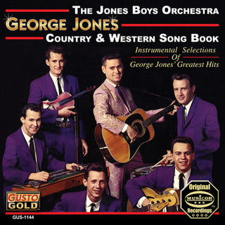 the album cover for Jones Boys Orchestra - George Jones Country & Western Songbook