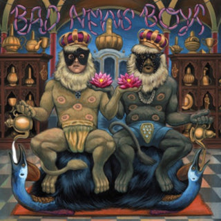the album cover for King Khan & BBQ Show - Bad News Boys