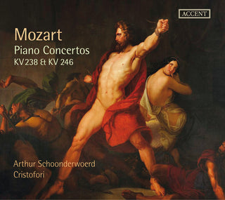 the album cover for Mozart / Fernandez-Rueda / Schoonderwoerd - Pno Cons K238 & 246 Con Arias K209 & 210