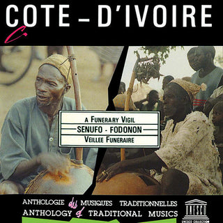 the album cover for Bolonyen orchestra of the village of Lataha - Cote Divoire: A Senufo-Fodonon-Funerary