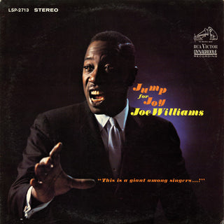 the album cover for Joe Williams - Jump for Joy
