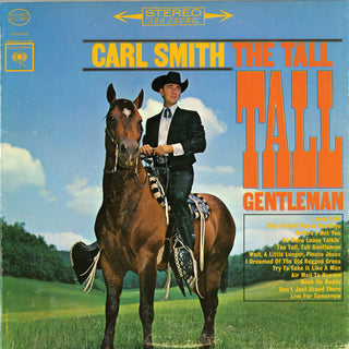 the album cover for Carl Smith - Tall Tall Gentleman