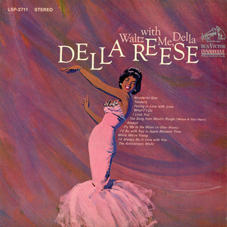 the album cover for Della Reese - Waltz With Me, Della