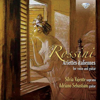 the album cover for Rossini / Vajente / Sebastiani - Rossini Carulli: Ariettes Italiannes