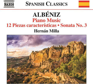 the album cover for Albeniz - Pno Music 7