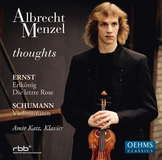 the album cover for Schumann / Ernst / Menzel / Katz - Thoughts