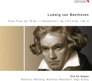the album cover for Beethoven / Trio Ex Aequo - Pno Trios