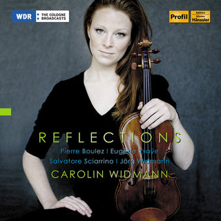 the album cover for Pierre / Ysaye / Sciarrino / Widmann - Reflections