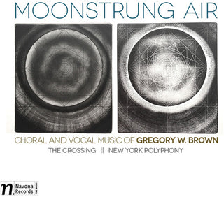 the album cover for Brown / Crossing / Nally - Moonstrung Air