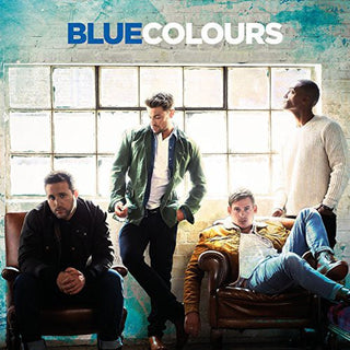 the album cover for Blue - Colours