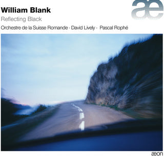 the album cover for Blank / Orchestre De La Suisse Romande / Lively - Reflecting Black