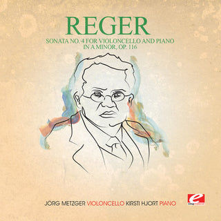 the album cover for Jörg Metzger - Sonata 4 Violoncello Piano in a Min 116