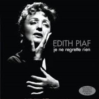 the album cover for Edith Piaf - Je Ne Regrette Rien