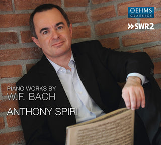 the album cover for W Bach F / Spiri,Anthony - Piano Works
