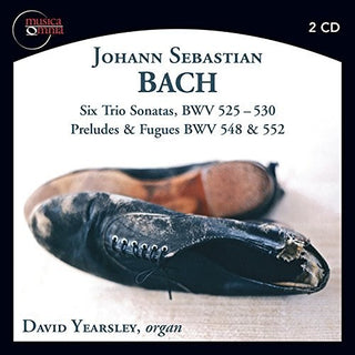 the album cover for J Bach S / Yearsley,David - Six Trio Sonatas - Preludes & Fuges