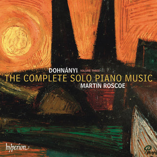 the album cover for E Dohnanyi / Roscoe,Martin - Complete Solo Piano Music