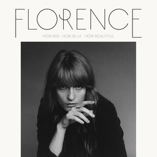 the album cover for Florence + The Machine  - How Big How Blue How Beautiful
