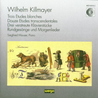 the album cover for Killmayer / Mauser - Trois Etudes / Douze Etudes