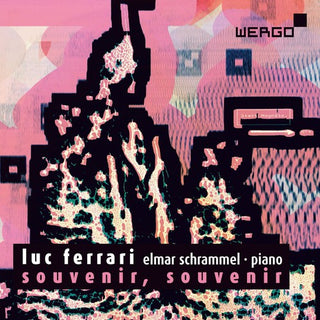 the album cover for Elmar Schrammel - Souvenir Souvenir