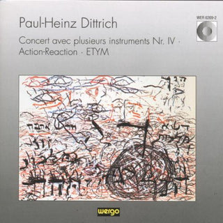 the album cover for Dittrich - Concert Action-Reaction Etym