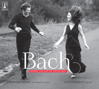 the album cover for J Bach S / De Massy,Juliette - Comme Un Air De Passion [Digipak]