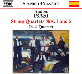 the album cover for Isasi Quartet / Isasi Quartet - String Quartets 3