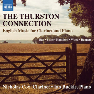 the album cover for Bax / Cox / Buckle - Thurston Connection - English Music for Clarinet