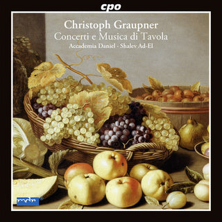 the album cover for Graupner / Accademia Daniel / Ad-El - Concerti E Musica Di Tavola